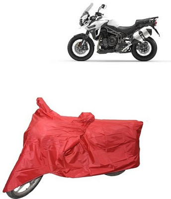 carphoenix Two Wheeler Cover for Triumph(Red)