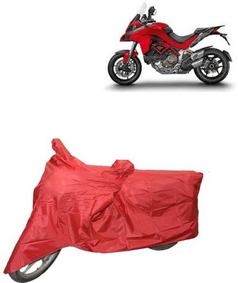 carphoenix Two Wheeler Cover for Ducati(Red)