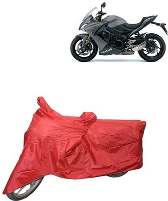 A+ RAIN PROOF Two Wheeler Cover for Suzuki(Red)