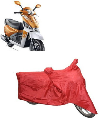 carphoenix Two Wheeler Cover for Mahindra(Red)