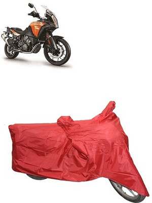 carphoenix Two Wheeler Cover for KTM(Red)