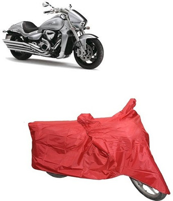 A+ RAIN PROOF Two Wheeler Cover for Suzuki(Red)