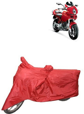 carphoenix Two Wheeler Cover for Ducati(Red)