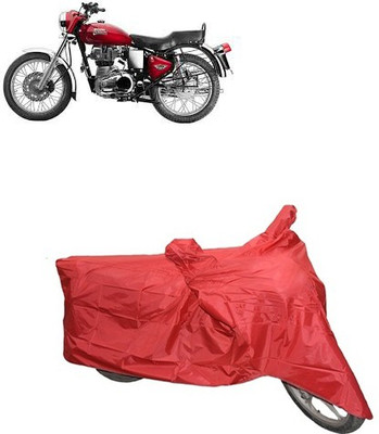 carphoenix Two Wheeler Cover for Royal Enfield(Red)