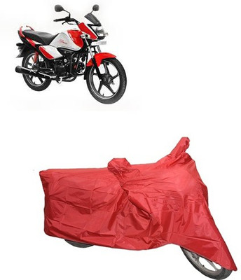 A+ RAIN PROOF Two Wheeler Cover for Hero(Splendor I Smart, Red)