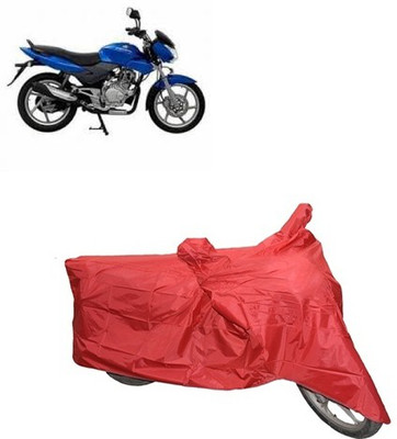 carphoenix Two Wheeler Cover for Bajaj(Red)