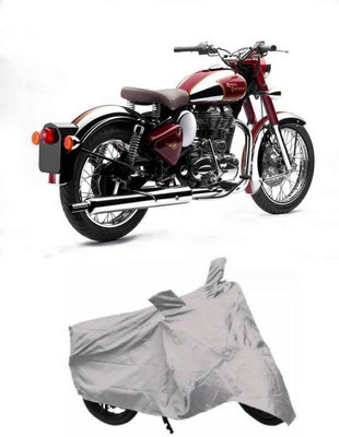 InayaAutoMotive Two Wheeler Cover for Bajaj(Pulsar 150, Silver)