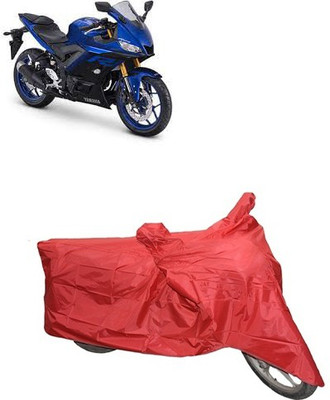 carphoenix Two Wheeler Cover for Yamaha(YZF R25, Red)