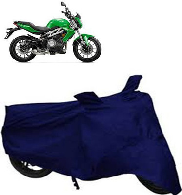 A+ RAIN PROOF Two Wheeler Cover for DSK Benelli(Blue)