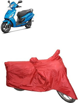 carphoenix Two Wheeler Cover for Hero(Red)
