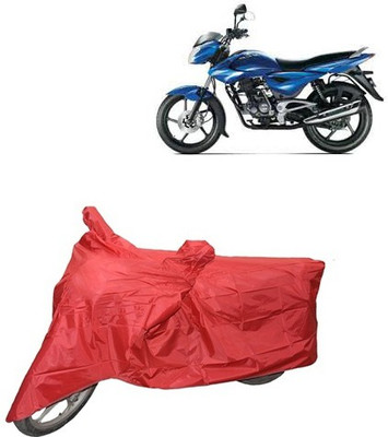 carphoenix Two Wheeler Cover for Bajaj(Red)