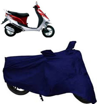 A+ RAIN PROOF Two Wheeler Cover for Kinetic(Blue)