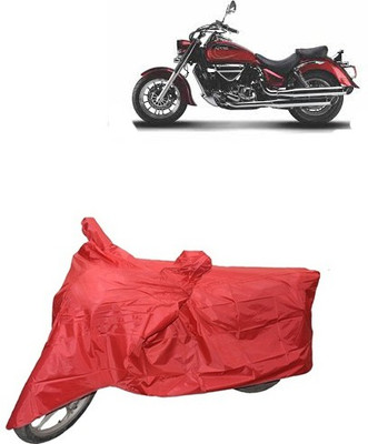 carphoenix Two Wheeler Cover for Kinetic(Red)