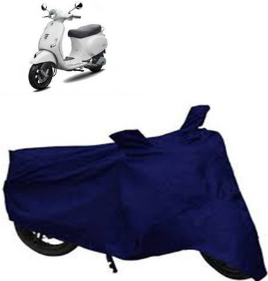 A+ RAIN PROOF Two Wheeler Cover for Universal For Bike(Vespa LX, Blue)