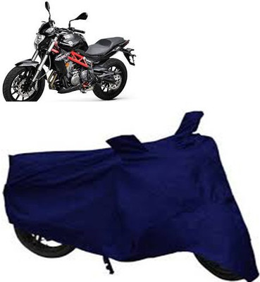 A+ RAIN PROOF Two Wheeler Cover for DSK Benelli(Blue)