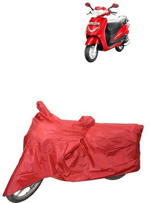 carphoenix Two Wheeler Cover for Hero(Moto Corp Duet, Red)