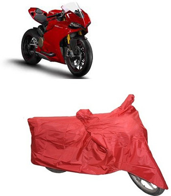 carphoenix Two Wheeler Cover for Ducati(Red)
