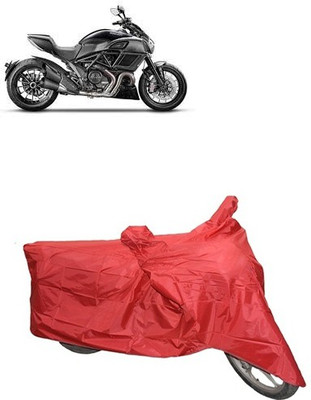 carphoenix Two Wheeler Cover for Ducati(Red)