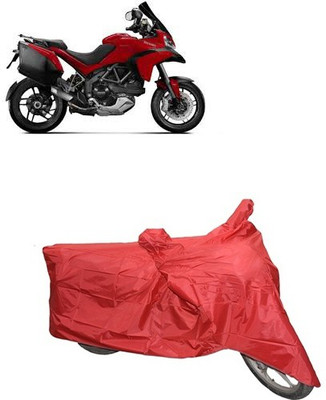 carphoenix Two Wheeler Cover for Ducati(Red)