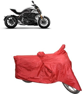 carphoenix Two Wheeler Cover for Ducati(Red)