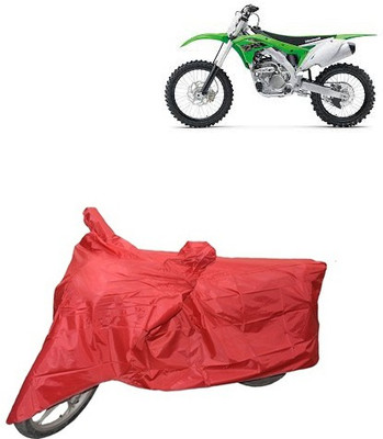 carphoenix Two Wheeler Cover for Kawasaki(Red)