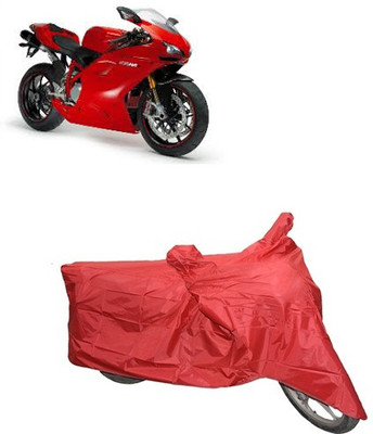 carphoenix Two Wheeler Cover for Ducati(Red)