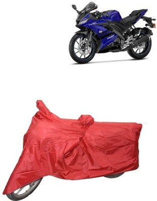 A+ RAIN PROOF Two Wheeler Cover for Yamaha(Red)