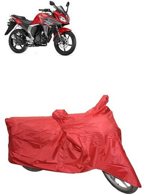 carphoenix Two Wheeler Cover for Yamaha(Red)