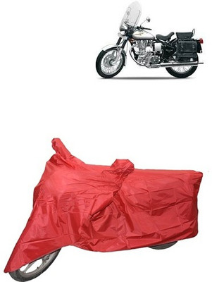 carphoenix Two Wheeler Cover for Royal Enfield(Red)