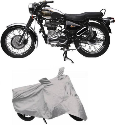 InayaAutoMotive Two Wheeler Cover for Bajaj(Pulsar AS 150, Silver)