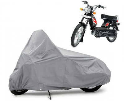 Auto Age Two Wheeler Cover for TVS(Silver)