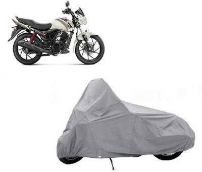 Auto Age Two Wheeler Cover for Suzuki(Sling Shot Plus, Silver)
