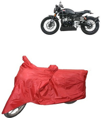 carphoenix Two Wheeler Cover for Kinetic(Red)