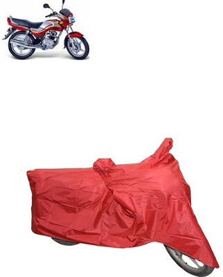 carphoenix Two Wheeler Cover for TVS(Red)