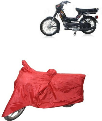 carphoenix Two Wheeler Cover for Kinetic(Red)