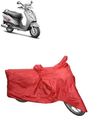 carphoenix Two Wheeler Cover for Hero(Duet, Red)