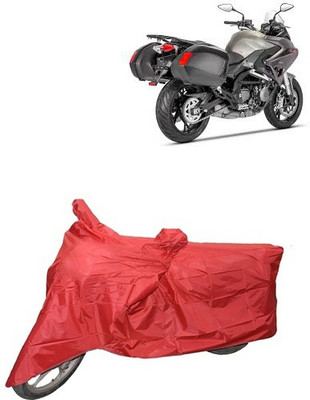 A+ RAIN PROOF Two Wheeler Cover for DSK Benelli(Red)