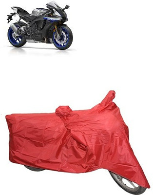 carphoenix Two Wheeler Cover for Yamaha(Red)