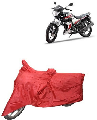 carphoenix Two Wheeler Cover for Yamaha(SS 125, Red)