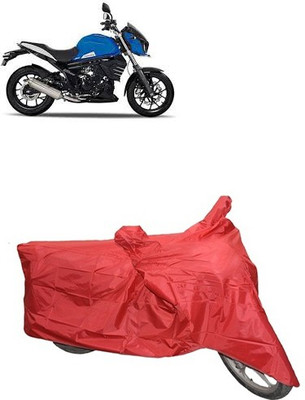 A+ RAIN PROOF Two Wheeler Cover for Mahindra(Red)