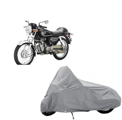 Autocraft Two Wheeler Cover for Hero(Splendor Pro Classic, Silver)