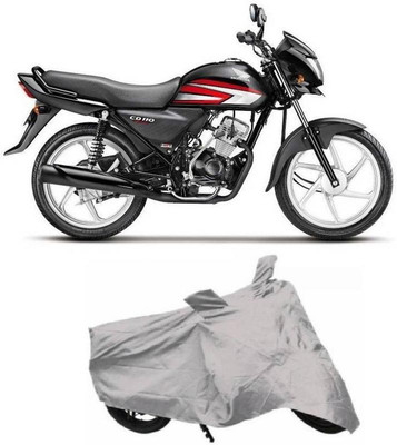 InayaAutoMotive Two Wheeler Cover for Mahindra(Gusto, Silver)