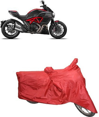 carphoenix Two Wheeler Cover for Ducati(Red)