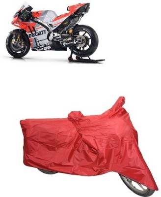 A+ RAIN PROOF Two Wheeler Cover for Ducati(Red)