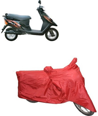 A+ RAIN PROOF Two Wheeler Cover for TVS(Red)