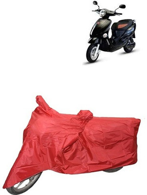 carphoenix Two Wheeler Cover for Hero(Red)