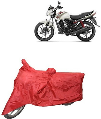 carphoenix Two Wheeler Cover for Suzuki(Red)