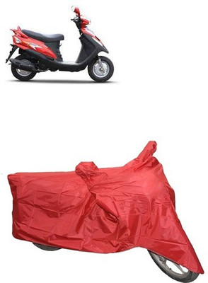 A+ RAIN PROOF Two Wheeler Cover for Mahindra(Flyte, Red)