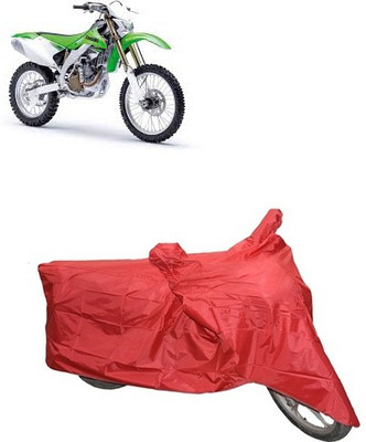 carphoenix Two Wheeler Cover for Kawasaki(Red)