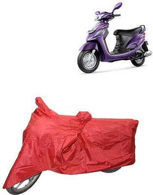 A+ RAIN PROOF Two Wheeler Cover for Mahindra(Rodeo RZ, Red)